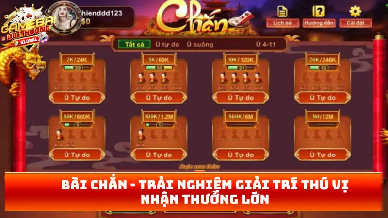 Bài Chắn – Trải Nghiệm Giải Trí Thú Vị Nhận Thưởng Lớn 